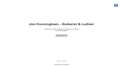 Desktop Screenshot of cunninghamguitars.com